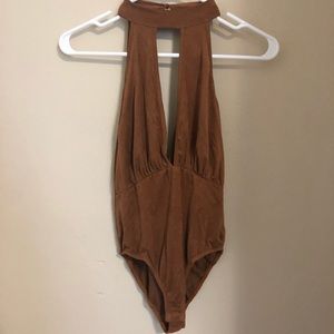 Forever 21 Brown Bodysuit
